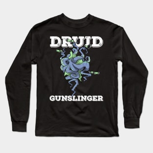 Druid Class Roleplaying Pnp Humor Meme RPG Dungeon Saying Long Sleeve T-Shirt